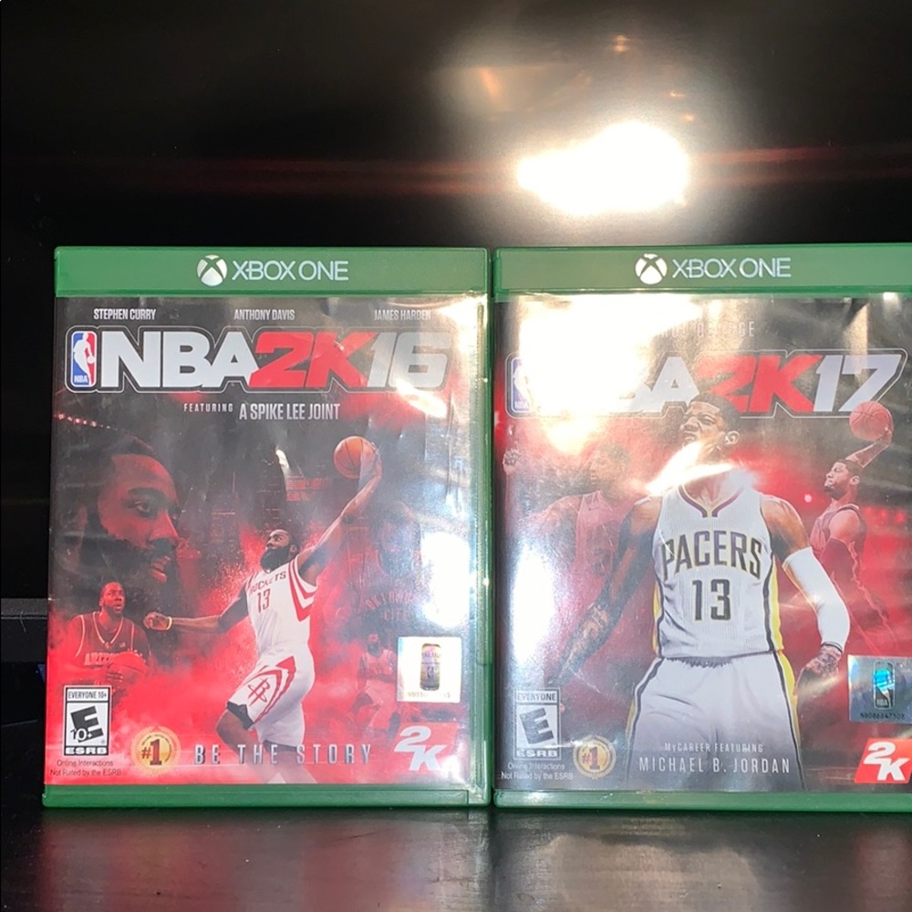 NBA 2k16 and 2k17